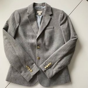 J.Crew Heather Grey Blazer Jacket- Size 0